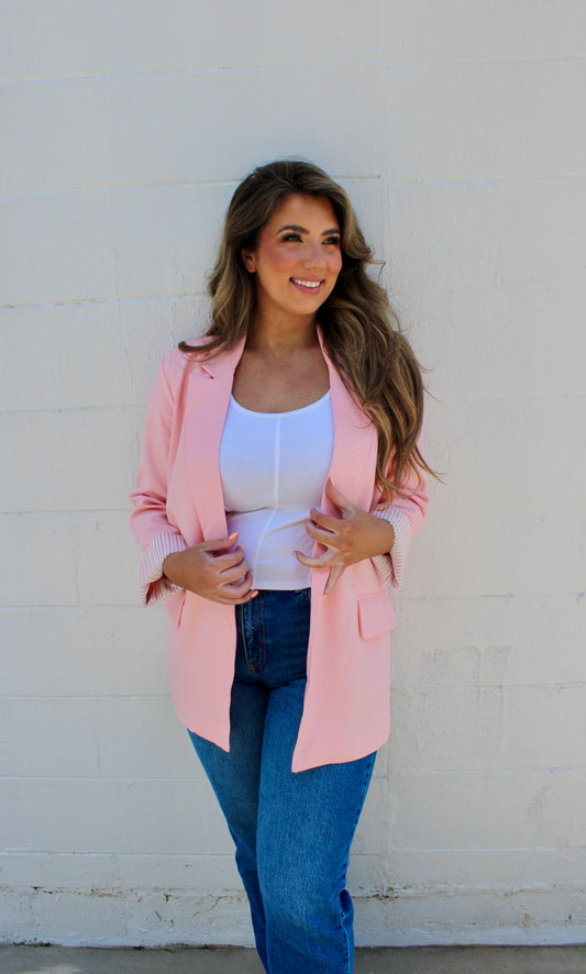Pretty in Pink Blazer