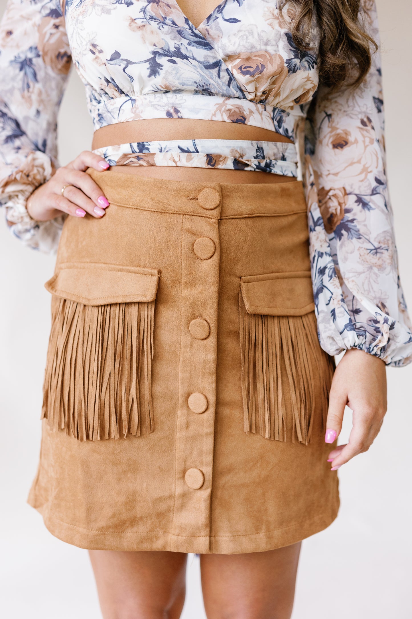 Wild, Wild West Fringe Skirt